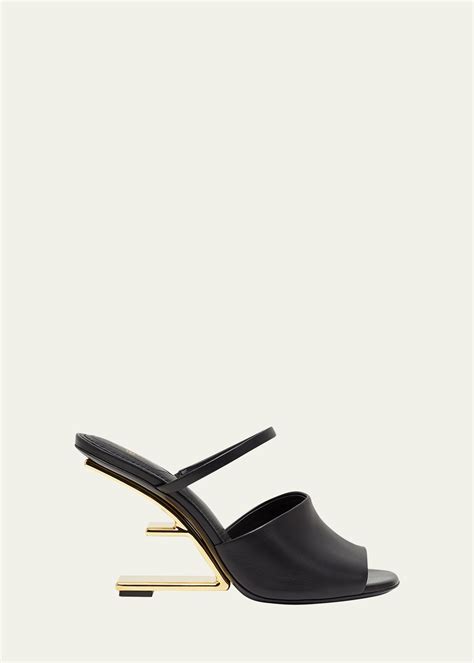 fendi slide heels